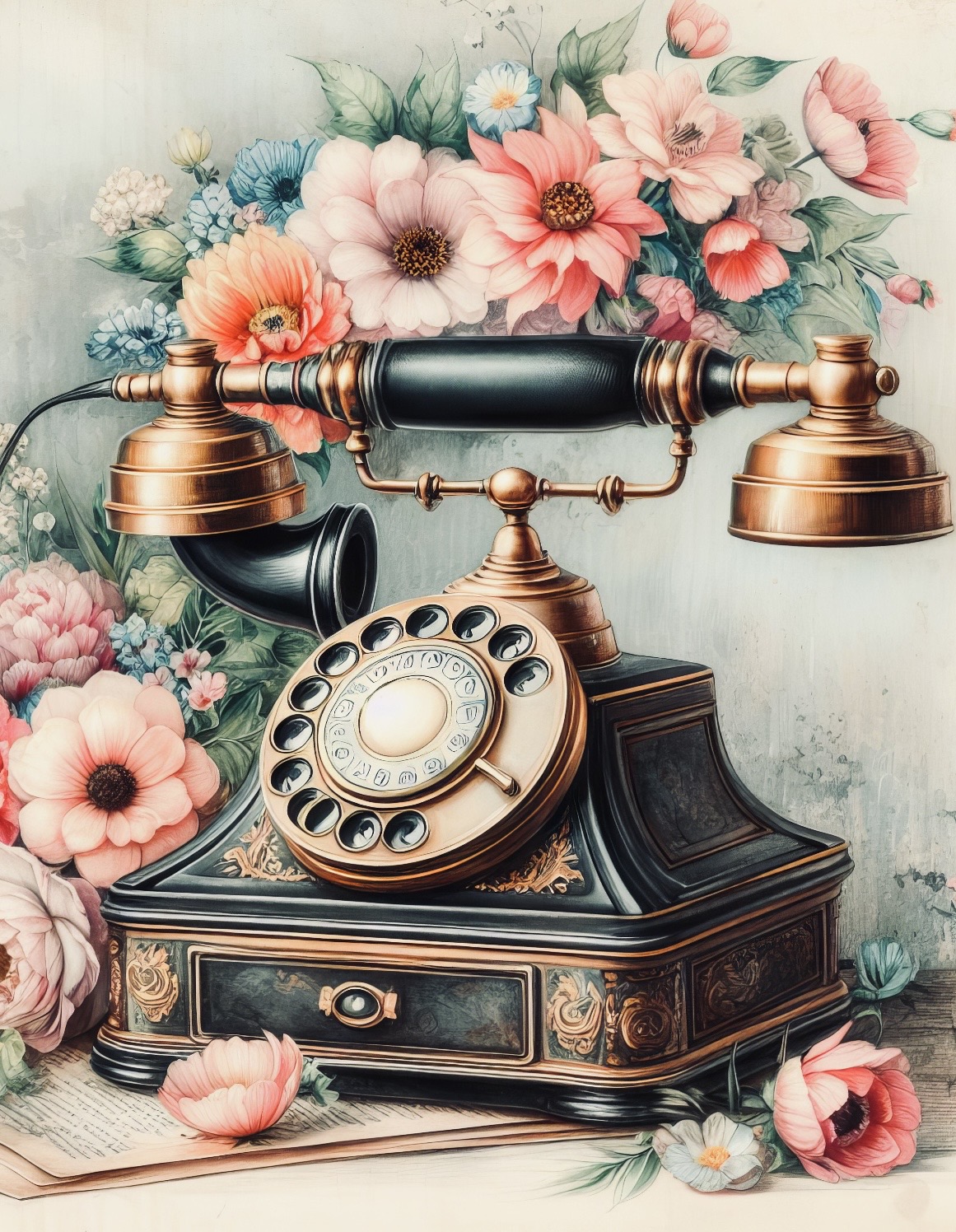 Vintage telephone